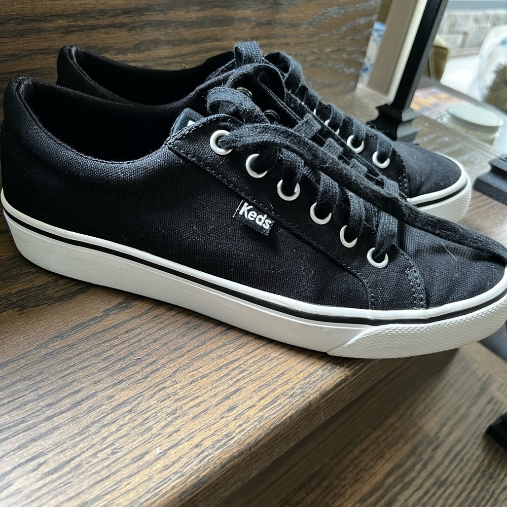 Keds. Black. Worn once.
